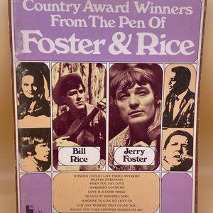 Bill Rice Jerry Foster Piano Vocal Guitar 1973 sheet music song book